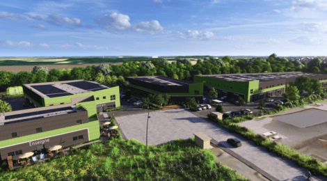 Local d'activité neuf de 280 m² à vendre : Photo