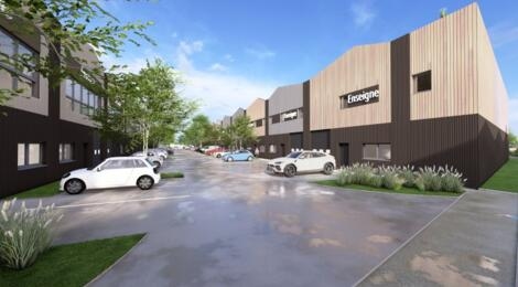 Local d'activité neuf de 450 m² à vendre : Photo