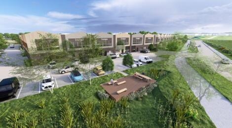 Local d'activité neuf de 453 m², avec espace de bureau, à vendre : Photo