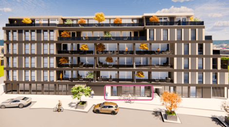 Local neuf de 109,45 m² à louer : Photo