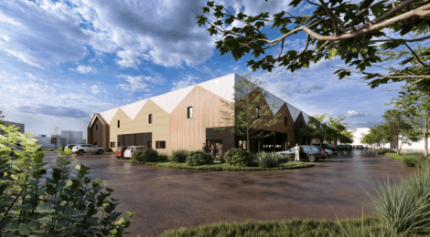 Local d'activité neuf de 200 m² à vendre : Photo