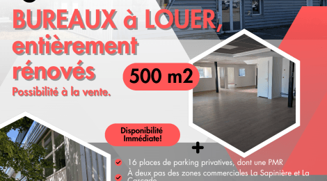 A louer un ensemble de bureaux de 500 m² - Zone d'activités Saint-Jacques II à Maxéville : Photo