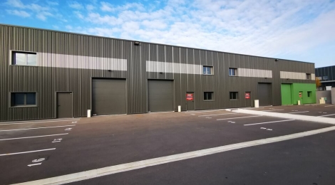 Local activité neuf - Croix Blandin - 200 m² : Photo